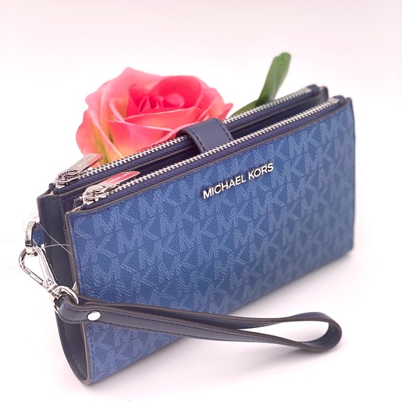 Michael Kors Wallet Wristlet Double Zip